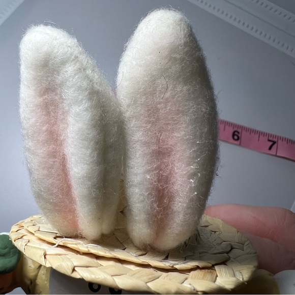 Vintage Department 56 Bisque East Bunny Figurine Easter - Picture 6 of 6